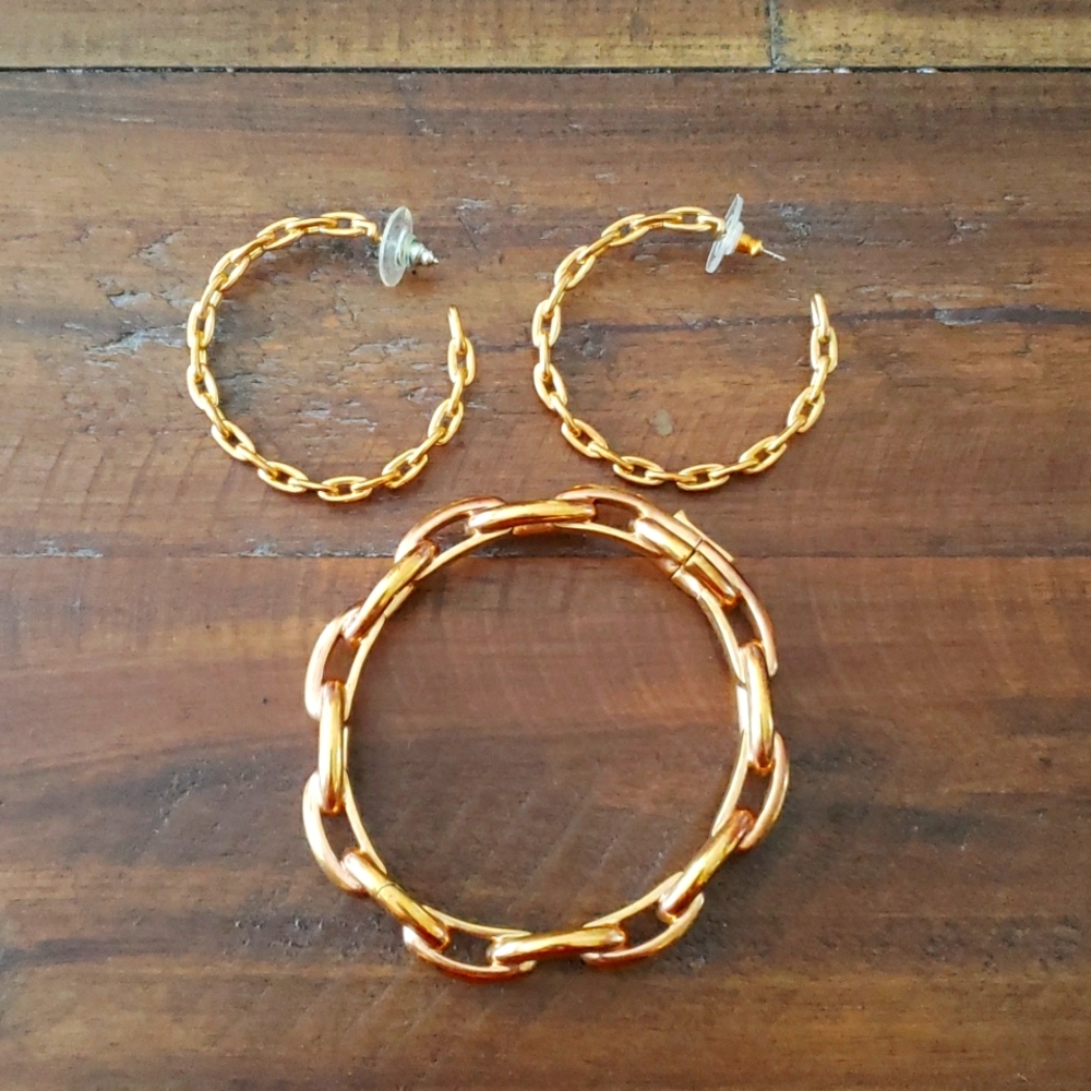 Kate Spade "Chain" Jewelry Set